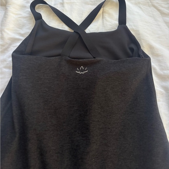 Beyond Yoga Charcoal Gray Activewear Dress - Picture 4 of 5